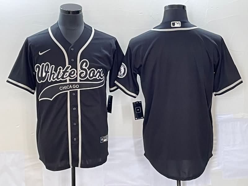 Chicago White Sox Black MLB Jersey 04