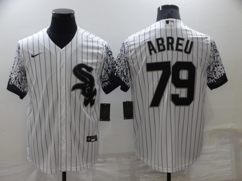 Chicago White Sox White MLB Jersey 02