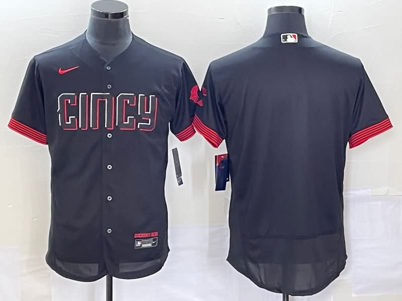 Cincinnati Reds Black Elite MLB Jersey