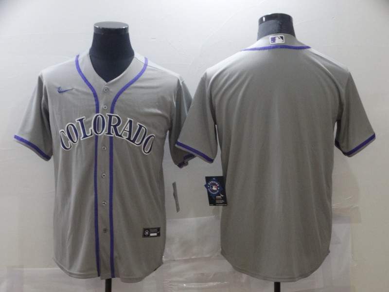 Colorado Rockies Grey MLB Jersey