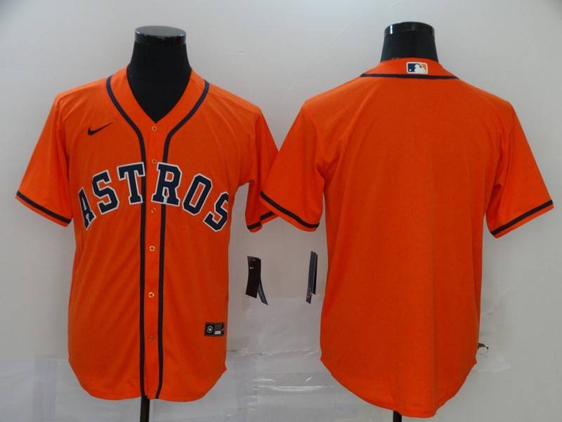 Houston Astros Orange MLB Jersey