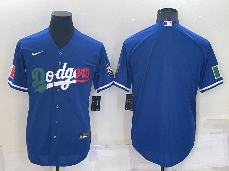 Los Angeles Dodgers Blue MLB Jersey 04