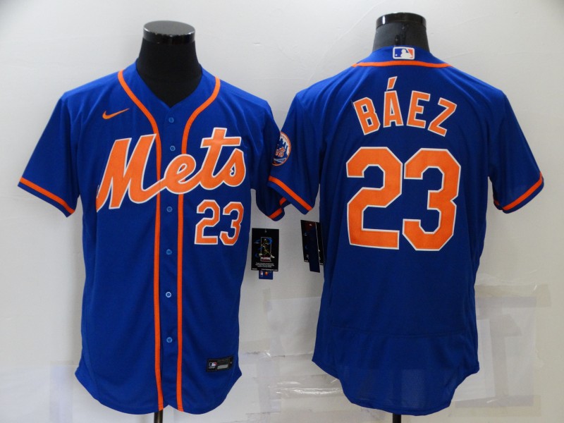 New York Mets Blue Elite MLB Jersey