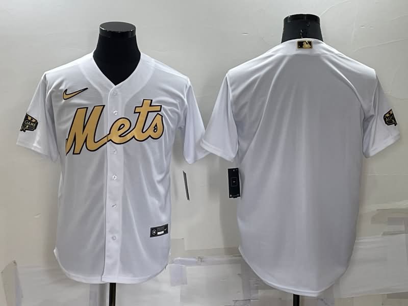 New York Mets White ALL STAR MLB Jersey