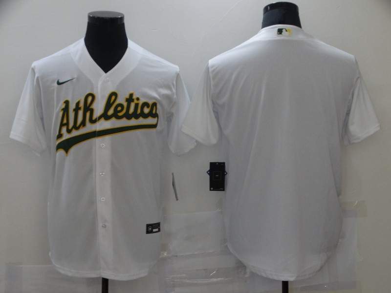 Oakland Athletics White MLB Jersey