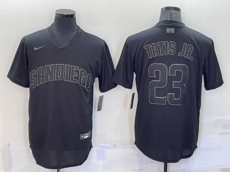 San Diego Padres Black MLB Jersey 03