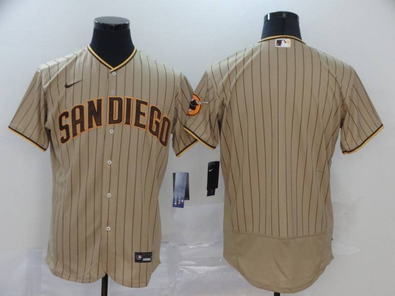 San Diego Padres Tan Elite MLB Jersey