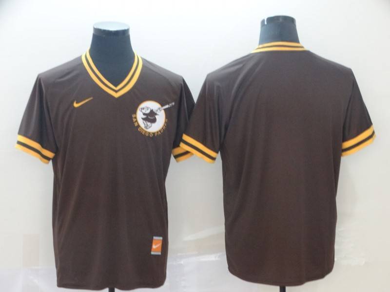 San Diego Padres Brown Retro MLB Jersey