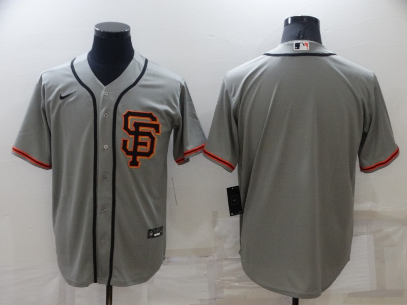 San Francisco Giants Grey MLB Jersey 02