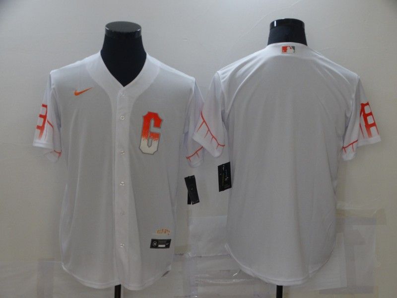 San Francisco Giants White MLB Jersey