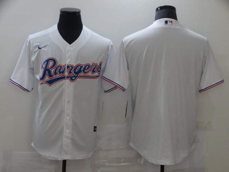 Texas Rangers White MLB Jersey