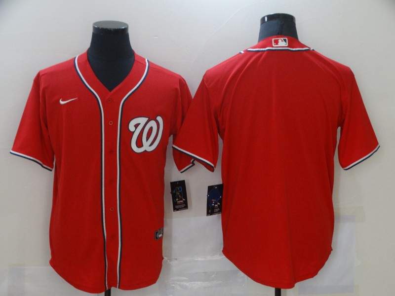 Washington Nationals Red MLB Jersey