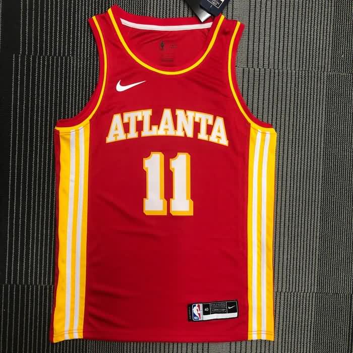 Atlanta Hawks 20/21 Red Basketball Jersey (Hot Press)