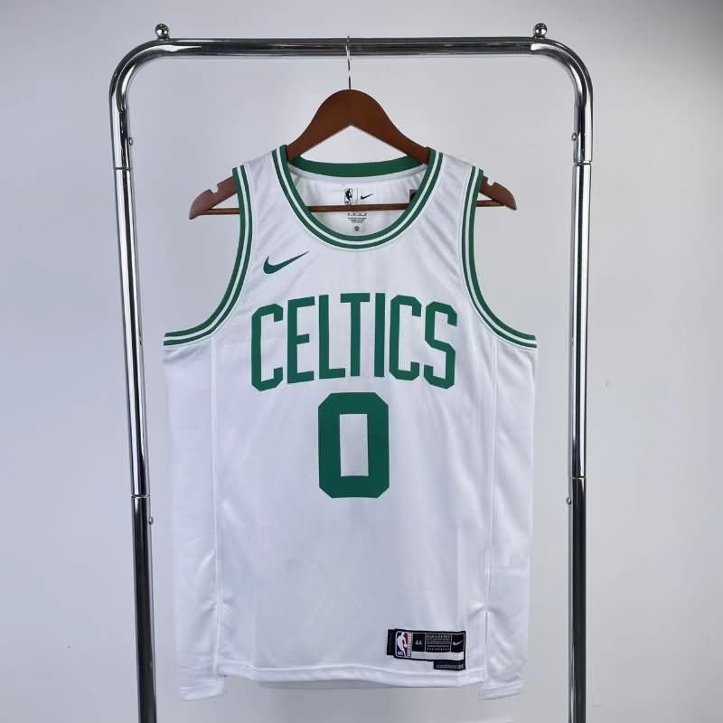 Boston Celtics 22/23 White Basketball Jersey (Hot Press)