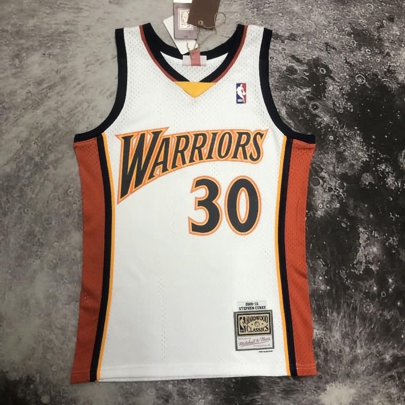 Golden State Warriors 2009/10 White Classics Basketball Jersey (Hot Press)