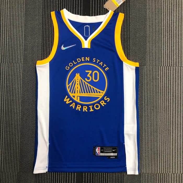 Golden State Warriors 21/22 Blue Basketball Jersey (Hot Press)