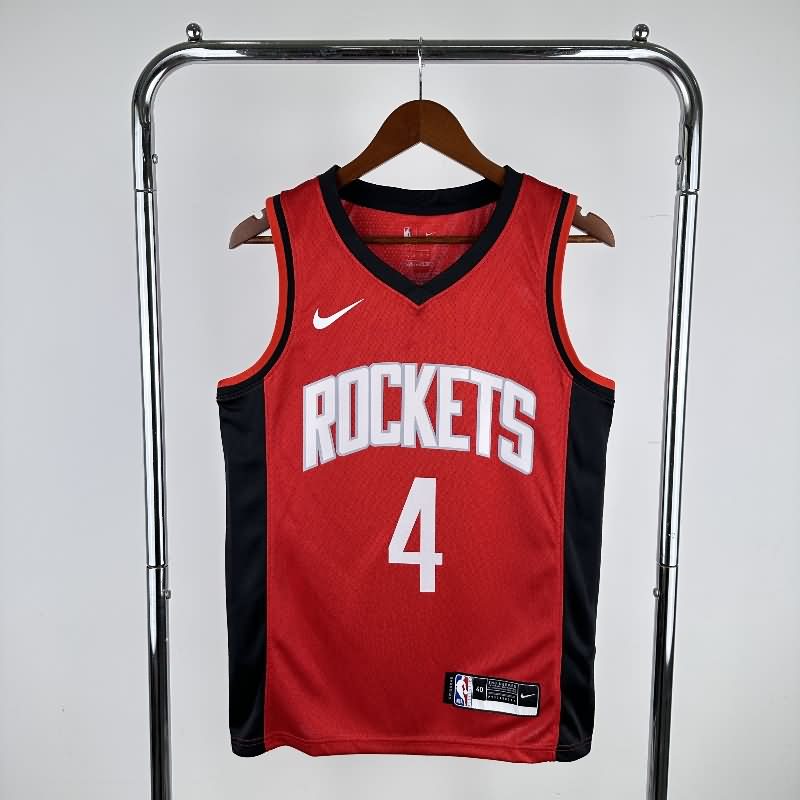 Houston Rockets 22/23 Red Basketball Jersey (Hot Press)