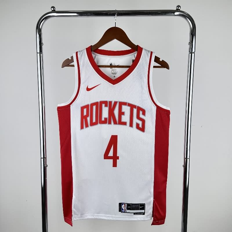 Houston Rockets 22/23 White Basketball Jersey (Hot Press)