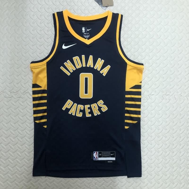 Indiana Pacers 22/23 Dark Blue Basketball Jersey (Hot Press)