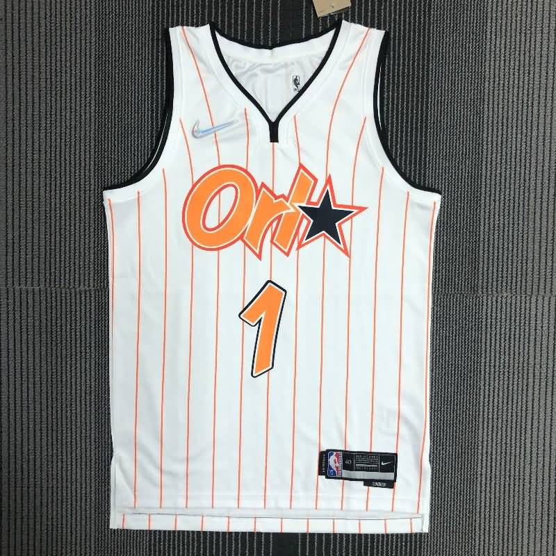 Orlando Magic 21/22 White Basketball Jersey (Hot Press)