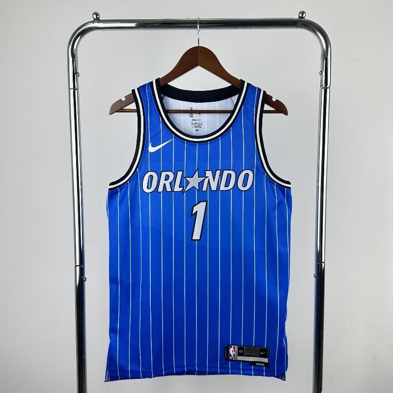Orlando Magic 25/26 Blue Basketball Jersey (Hot Press)