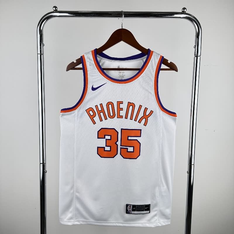 Phoenix Suns 17/18 White Classics Basketball Jersey (Hot Press)