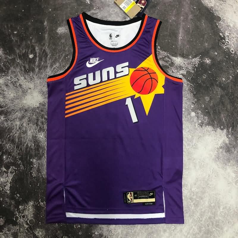 Phoenix Suns Purple Classics Basketball Jersey (Hot Press)
