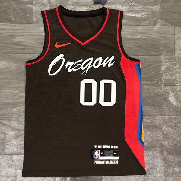 Portland Trail Blazers 20/21 Brown City Basketball Jersey (Hot Press)