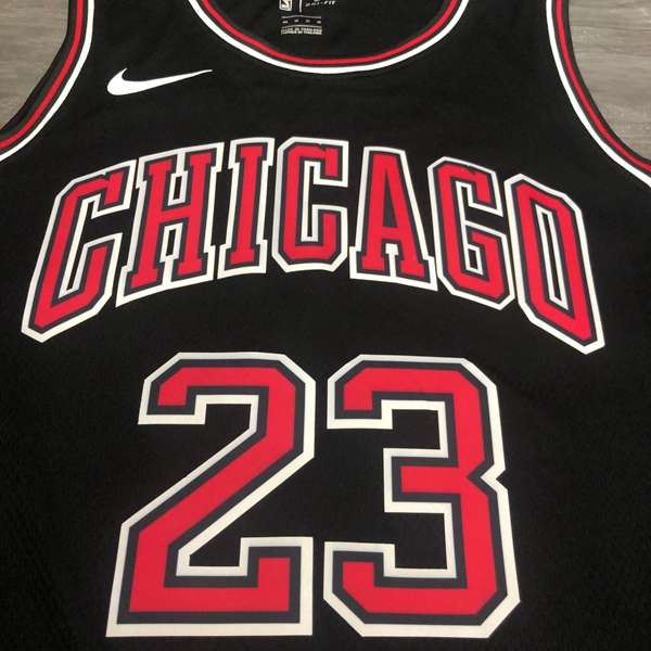 Chicago Bulls JORDAN #23 Black Classics Basketball Jersey