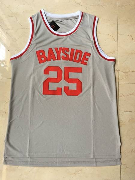 Movie MORRIS #25 Grey Basketball Jersey (Stitched)
