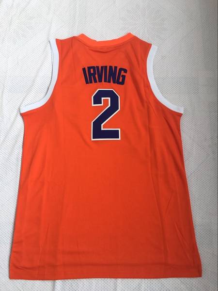 Movie IRVING #2 Orange Basketball Jersey (Stitched)