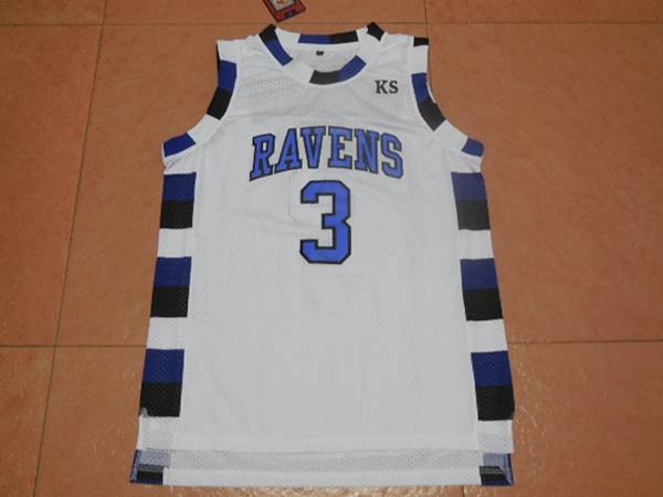 Movie SCOTT #3 White Basketball Jersey (Stitched)