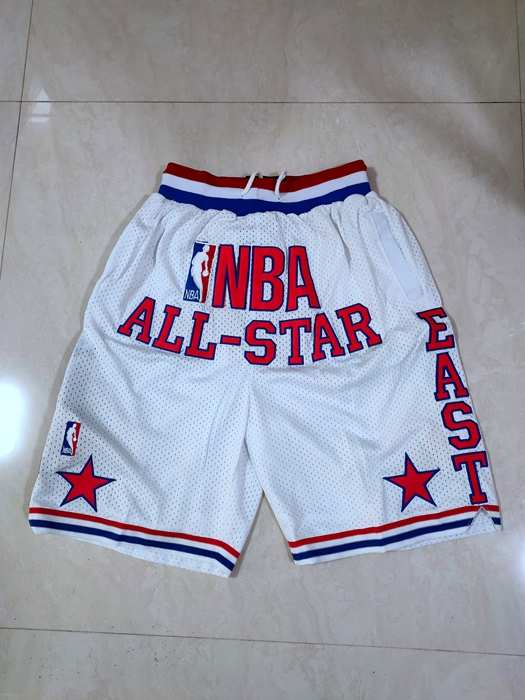2003 ALL-STAR Just Don White Basketball Shorts