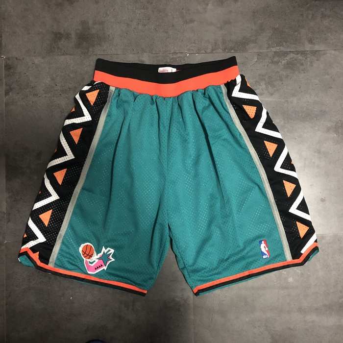 1996 ALL-STAR Green Basketball Shorts
