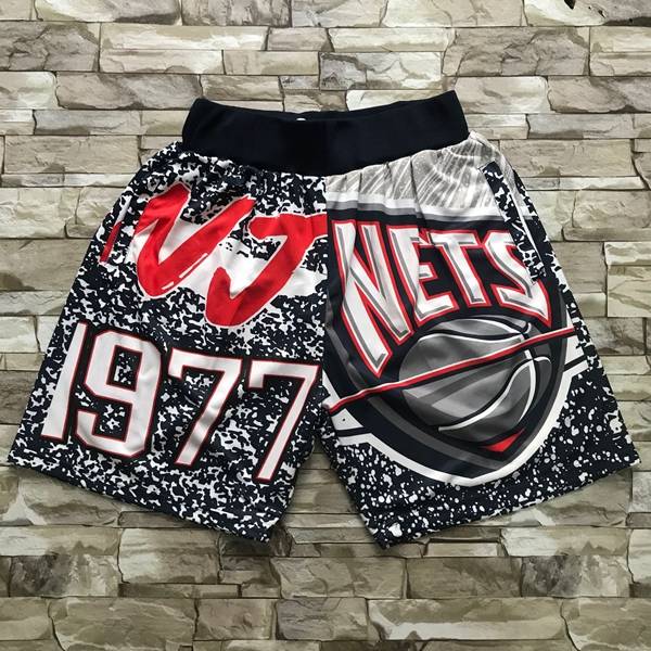 Brooklyn Nets Mitchell&Ness Black Basketball Shorts