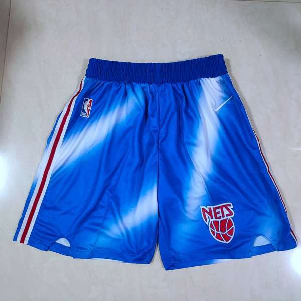 Brooklyn Nets Blue Basketball Shorts