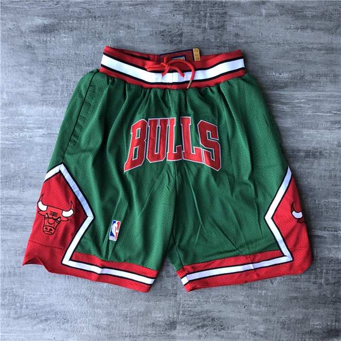 Chicago Bulls Just Don Green Basketball Shorts 02