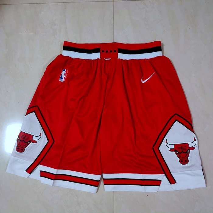 Chicago Bulls Red Basketball Shorts