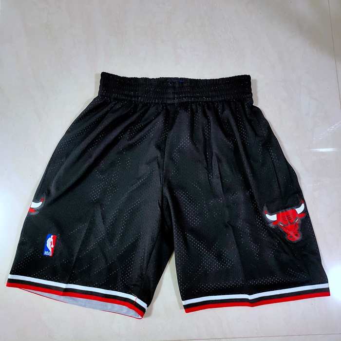 Chicago Bulls Black Classics Basketball Shorts 03