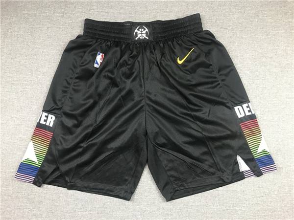 Denver Nuggets City Black Basketball Shorts