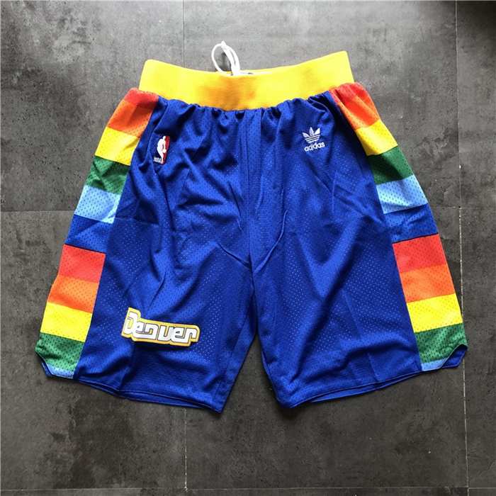 Denver Nuggets Blue Classics Basketball Shorts