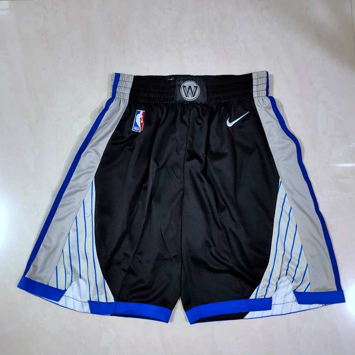 Golden State Warriors Black City Basketball Shorts