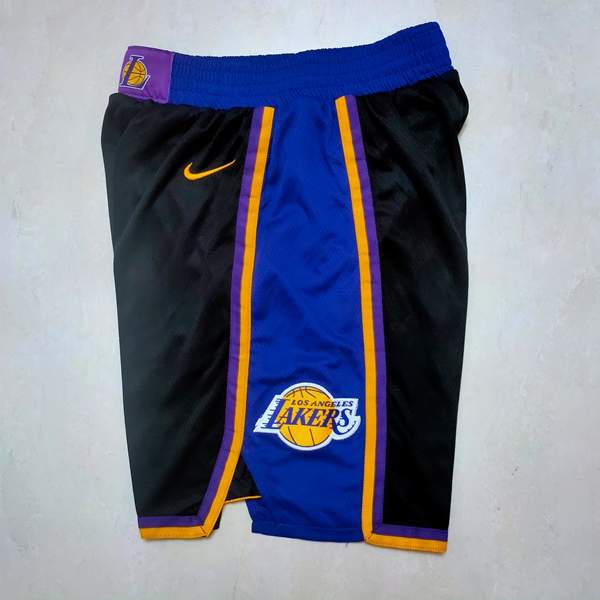 Los Angeles Lakers Black Basketball Shorts