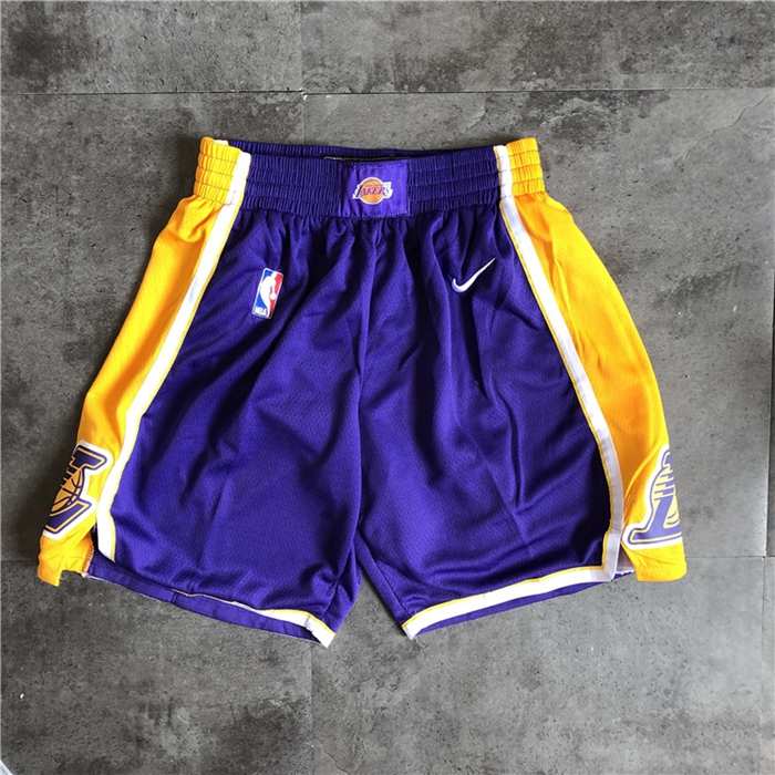 Los Angeles Lakers Purples Basketball Shorts