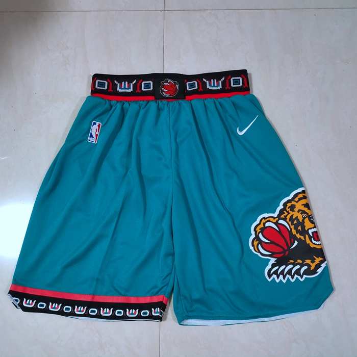 Memphis Grizzlies Green Basketball Shorts