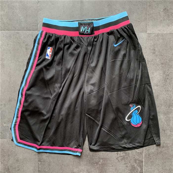 Miami Heat Black City Basketball Shorts