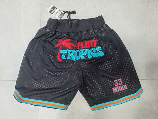 Movie Just Don Black Basketball Shorts