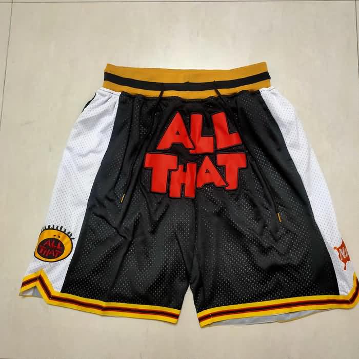 Movie Just Don Black Basketball Shorts 04