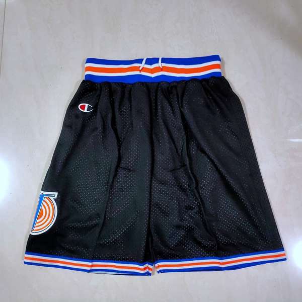 Movie Space Jam Black Basketball Shorts