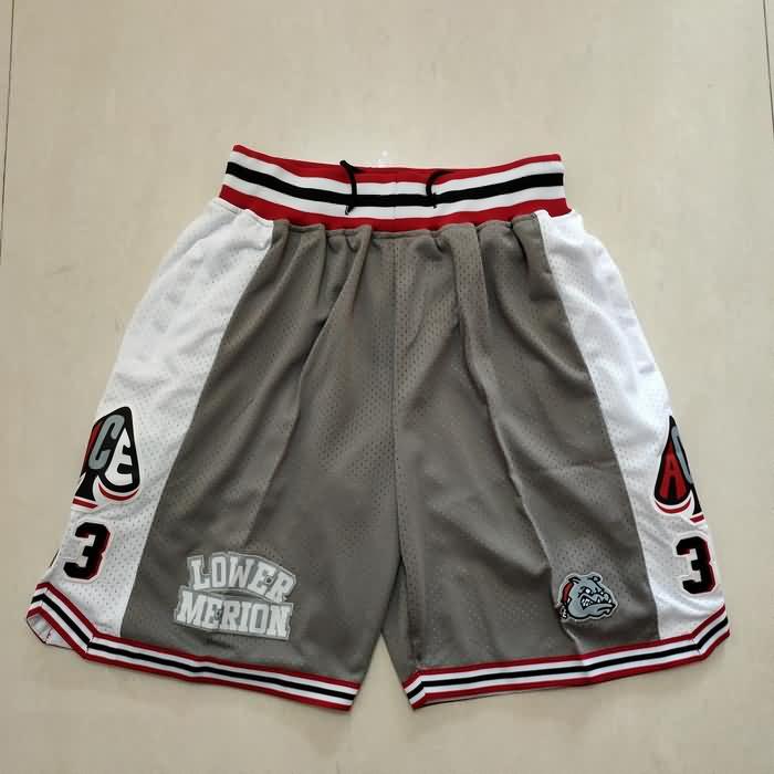 High School Just Don BRYANT Grey NCAA Shorts